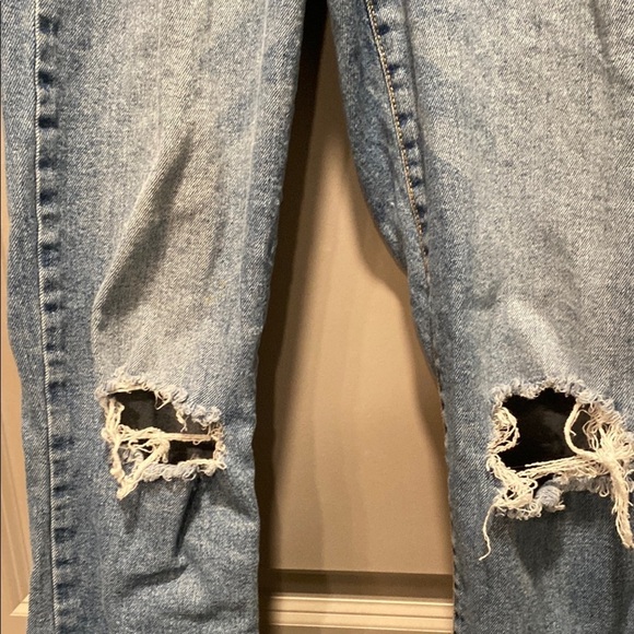 RACHEL Rachel Roy Distressed Straight Leg Jeans Size 4 - Picture 3 of 7